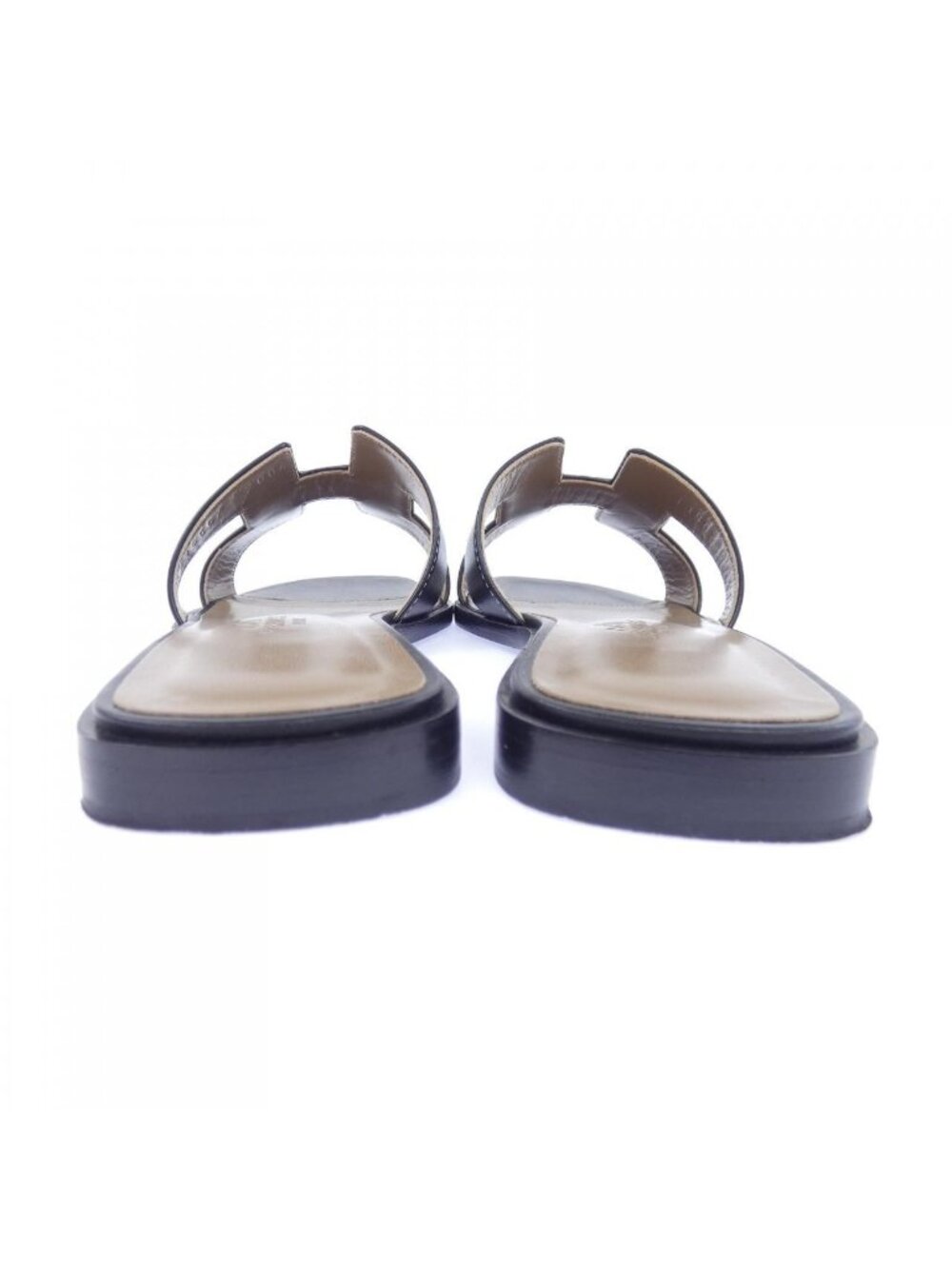 Hermes Oran Sandals Black - Picture 5 of 6